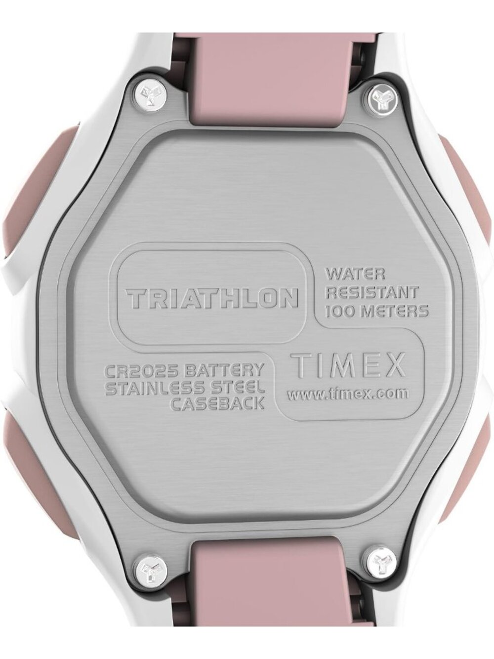 Unisex Pink/Digital Gray/Pink Ironman Triathlon Classic 30 34mm Wrist Watches - Picture 4 of 5